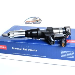 Inyector Common Rail Denso 095000-6593 para motor Hino J08E y Kobelco SK350