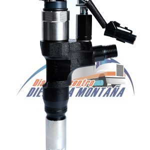 Inyector Common Rail Denso 095000-6593 para motor Hino J08E y Kobelco SK350